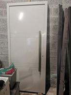 Porte de sécurité en aluminium avec couvre-ailes, Bricolage & Construction, Neuf, Enlèvement ou Envoi, Porte extérieure, 80 à 100 cm