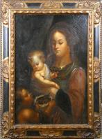 Antiek schilderij op doek, Antiek en Kunst, Ophalen of Verzenden