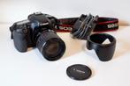 Canon SLR 7D-body + Canon-objectief 28 - 135mm 1: 3,5-5,6 is, Audio, Tv en Foto, Fotocamera's Digitaal, Gebruikt, Spiegelreflex