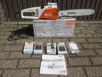 stihl electrische kettingzaag MSE220 C, 2.2kw,zaagbl.450mm, Doe-het-zelf en Bouw, Gereedschap | Zaagmachines, Ophalen, Stihl, Kettingzaag