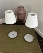 Set 2 nachtlampjes dimbaar, Huis en Inrichting, Lampen | Tafellampen, Ophalen of Verzenden, Zo goed als nieuw, Glas, Modern