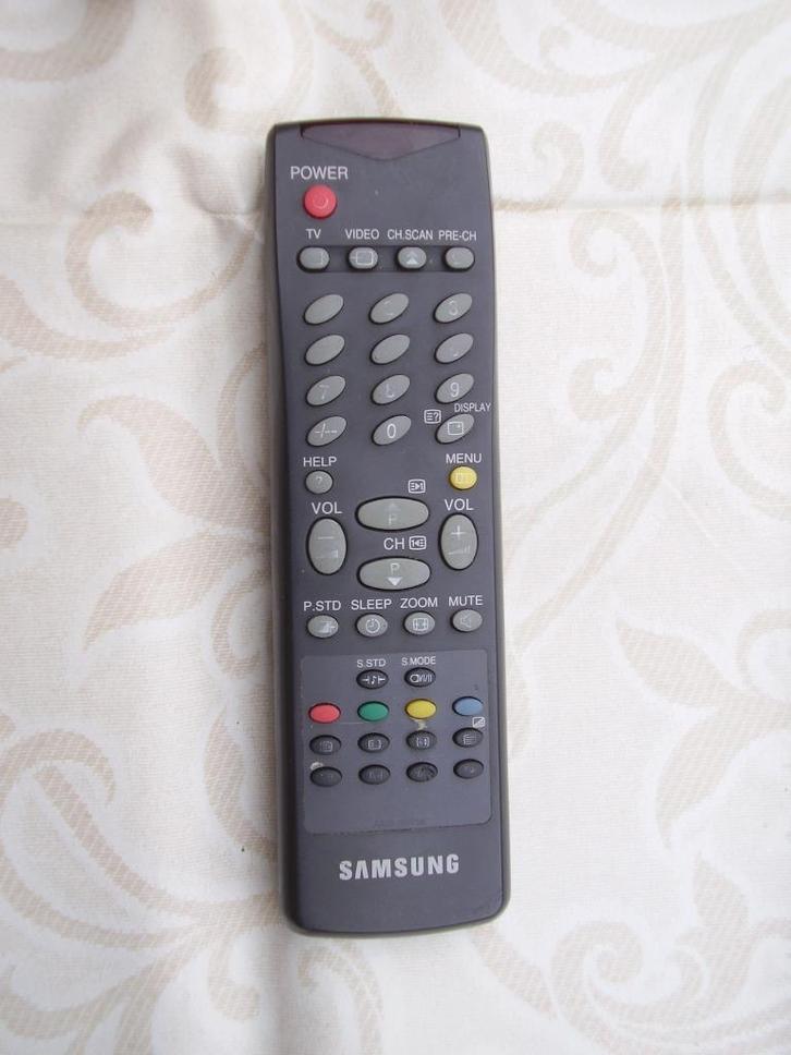 Samsung afstandsbediening voor TV en VHS videorecorder, Audio, Tv en Foto, Afstandsbedieningen, Gebruikt, Origineel, Tv, Vhs, Ophalen of Verzenden
