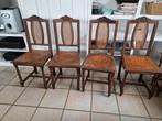 4 antieke stoelen,  20 euro voor 4 stuks, Antiek en Kunst, Antiek | Meubels | Stoelen en Sofa's, Ophalen