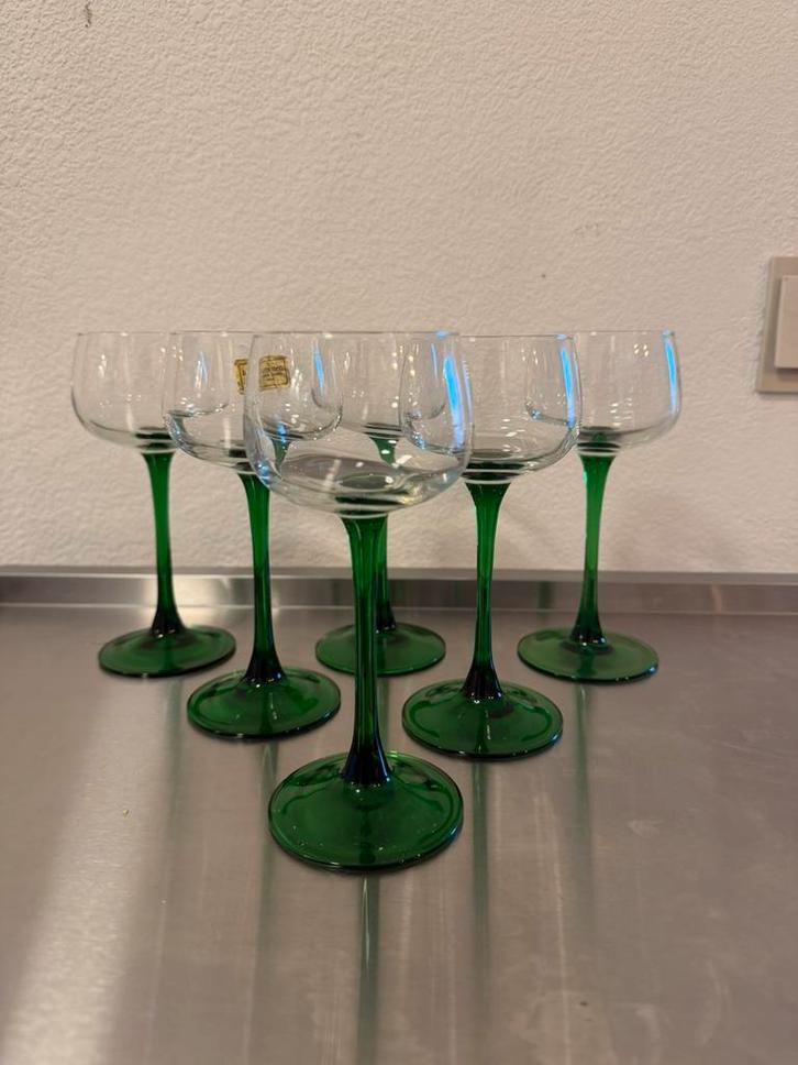 Luminarc Alsace - Set van 6, Verzamelen, Glas en Drinkglazen, Zo goed als nieuw, Ophalen of Verzenden