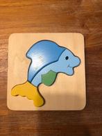 Houten legpuzzel, Ophalen, Minder dan 10 stukjes, Zo goed als nieuw, Van hout