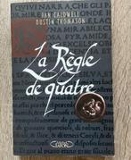 Livre roman " La Règle de Quatre ", Ophalen of Verzenden, Gelezen