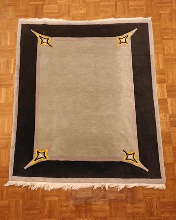 Tapis en laine népalais 179 - 152 cm avec certificat, Maison & Meubles, Ameublement | Tapis & Moquettes, 150 à 200 cm, 150 à 200 cm