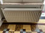 6 plaatijzeren radiatoren DEF/ crème wit – zeer goede staat, Ophalen, Zo goed als nieuw, Radiator