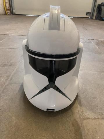 Star Wars Clone Trooper-helm met microfoon beschikbaar voor biedingen