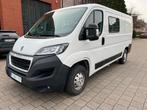 Peugeot Boxer 2.0 BlueHDi L1H2 110CH dubbele cabine 7 zitpla, Voorwielaandrijving, Stof, Euro 6, Overige carrosserie