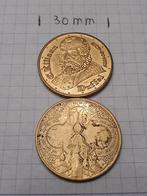 2 penningen  van Duffel 1981 en 1982, Postzegels en Munten, Penningen en Medailles, Ophalen of Verzenden