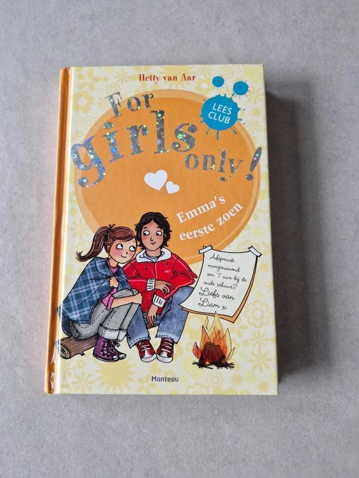 For girls only - Emma's eerste zoen - Hetty van Aar, Boeken, Kinderboeken | Jeugd | 10 tot 12 jaar, Fictie, Ophalen of Verzenden