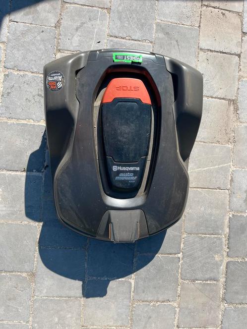 Automower Husqvarna 430X, Tuin en Terras, Robotmaaiers, Gebruikt, Met regensensor, Bestuurbaar via app, Ophalen
