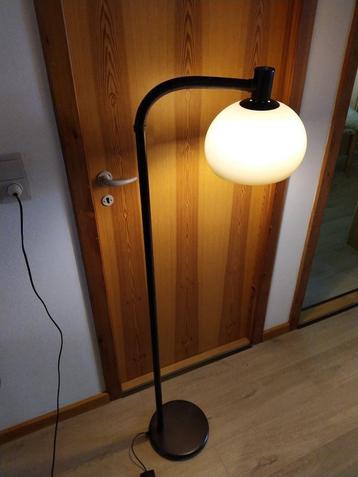 Retro staande lamp met flexibele kop sixties seventies beschikbaar voor biedingen