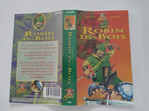 Emballage vidéo vintage - Robin Des Bois - 1996 - Papier, Collections, Cinéma & Télévision, Utilisé, Film, Enlèvement ou Envoi