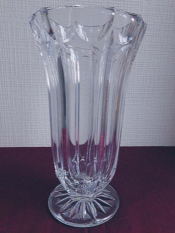 Vintage Art Deco Glazen Vaas., Antiek en Kunst, Antiek | Glaswerk en Kristal, Ophalen