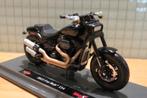 Harley Davidson Fat Bob 114 1:18 2022 (n133), Ophalen of Verzenden, Nieuw, Motor, Maisto