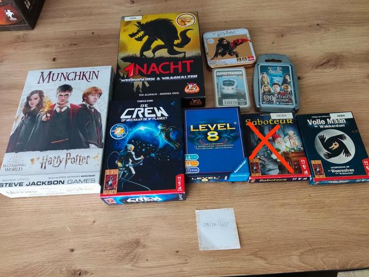 Gezelschapsspellen, Hobby en Vrije tijd, Gezelschapsspellen | Kaartspellen, Zo goed als nieuw, Ophalen