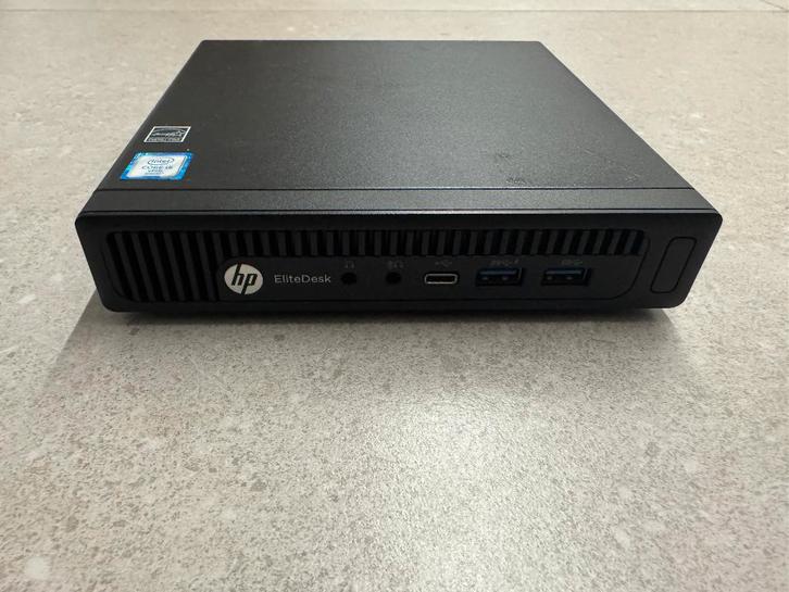 HP EliteDesk 800 G2 desktop, Informatique & Logiciels, Ordinateurs de bureau, Comme neuf, 2 à 3 Ghz, SSD, 8 GB, Avec carte vidéo