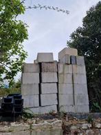 Blocs béton de fondation, Doe-het-zelf en Bouw, Metselstenen, Ophalen, Zo goed als nieuw, Beton