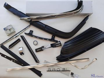 -SL Classics- Mercedes SL SLC W107 R107 C107 BUMPERS beschikbaar voor biedingen