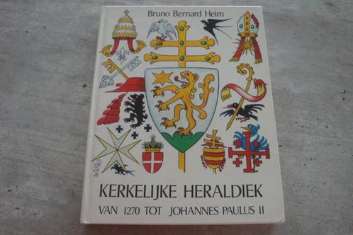 KERKELIJKE HERALDIEK VAN 1270 TOT JOHANNES PAULUS II, Livres, Politique & Société, Utilisé, Enlèvement ou Envoi