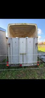 Paardenaanhangwagen, Dieren en Toebehoren, Ophalen, Gebruikt, Polyester, 2-paards trailer