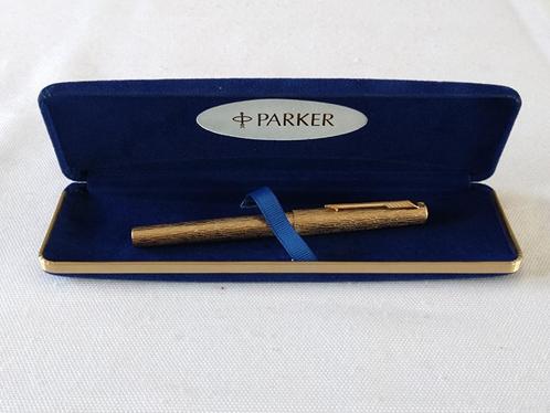 Parker 105 14kt/585 golden M-Nib, Collections, Stylos, Neuf, Stylo, Parker, Avec boîte, Enlèvement ou Envoi