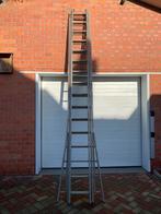 3- delige ladder 3x 4M aluminium Petry ladder, Ophalen
