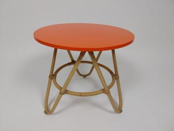 Diabolo - Rotan Salontafel, Huis en Inrichting, Tafels | Salontafels, Ophalen, Overige materialen, Minder dan 50 cm, Gebruikt