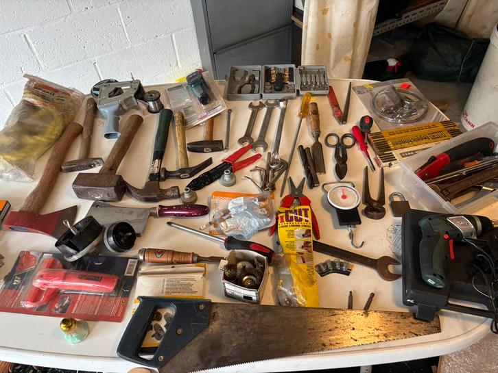 PARTIJ HANDGEREEDSCHAP DIVERS, Doe-het-zelf en Bouw, Gereedschap | Handgereedschap, Gebruikt, Ophalen of Verzenden