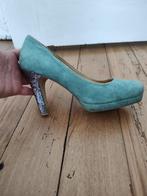 high heel pumps Essentiel  in turquoise suede, Kleding | Dames, Pumps, Overige kleuren, Ophalen of Verzenden, Essentiel Antwerp