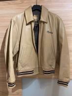 Redskins biege lederen jas maat large, Kleding | Heren, Jassen | Winter, Ophalen, Maat 52/54 (L), Beige, Gedragen