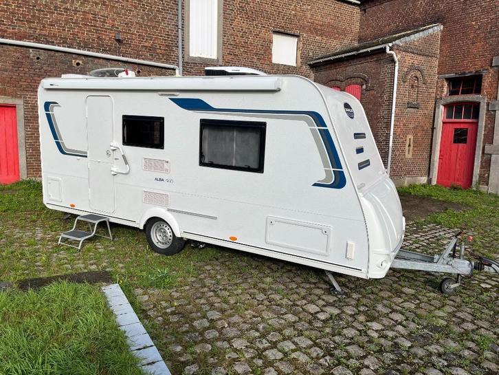 Caravelaire Alba 460 caravan, Caravans en Kamperen, Caravans, Particulier, tot en met 4, 750 - 1000 kg, Standaardzit, Caravelair