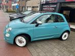 Fiat 500 Anniversary Navigatie Panorama*Nieuwstaat*, Auto's, Cabriolet, Blauw, Bedrijf, Handgeschakeld