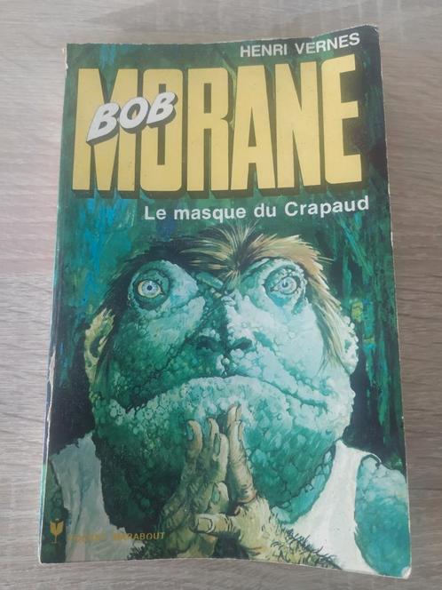 Bob Morane het masker van de pad gesigneerd Henri vernes, Boeken, Science fiction, Gelezen, Ophalen of Verzenden