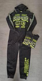 Onesie met gaming print, maat 170, 2 beschikbaar, Enlèvement ou Envoi, Comme neuf, Garçon, Vêtements de nuit ou Sous-vêtements