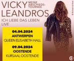 2 Tickets Vicky Leandros 04/04 Antwerpen, Tickets en Kaartjes, Concerten | Overige, Twee personen