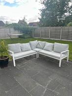 Tuinset voor buiten, Tuin en Terras, Ophalen, 5 zitplaatsen, Gebruikt, Aluminium