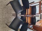 6 stoelen, Ophalen, Gebruikt, Zwart, Vijf, Zes of meer stoelen