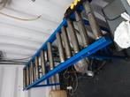 Professionele rollenbaan 2.10 m .11 rollen., Ophalen, Zo goed als nieuw