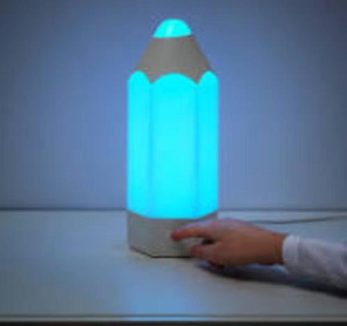 Potlood led nachtlampje, Kinderen en Baby's, Kinderkamer | Inrichting en Decoratie, Zo goed als nieuw, Lamp, Ophalen of Verzenden