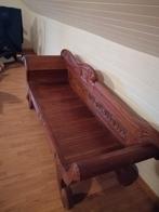 houten cleopatrabank, Maison & Meubles, Accessoires pour la Maison | Plateaux, Enlèvement, Comme neuf