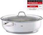 Fissler braadpan (8,8 L - Ø 38 cm) grote ovale stoofpan, Huis en Inrichting, Kookpan of Snelkookpan, Inox, Nieuw, Ophalen of Verzenden