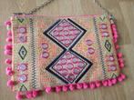 Leuke boho party beach tas clutch, Handtassen en Accessoires, Tassen | Damestassen, Verzenden, Zo goed als nieuw