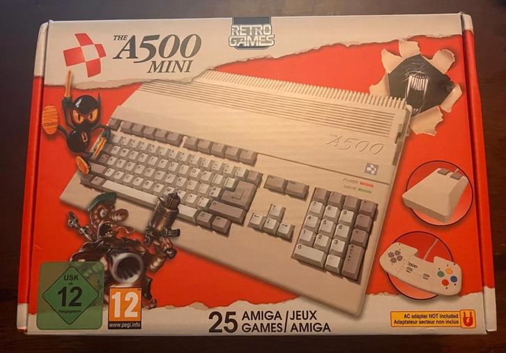Amiga 500 Mini – Perfecte staat – 25 games inbegrepen!, Games en Spelcomputers, Spelcomputers | Overige, Zo goed als nieuw, Ophalen