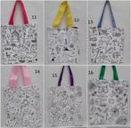 sac  , coton,  a colorier pour   enfant , 26/21cm, Ophalen of Verzenden, Nieuw, Wit