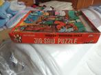vintage houten JIGSAW puzzel, Ophalen, Gebruikt, 10 tot 50 stukjes, Van hout