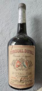 Zeldzame vintage fles Cordial Duval – ca. 1930–1950 – Duval, Ophalen of Verzenden