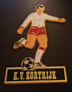 Voetbal supporters plakkaat KV Kortrijk, Ophalen of Verzenden, Zo goed als nieuw
